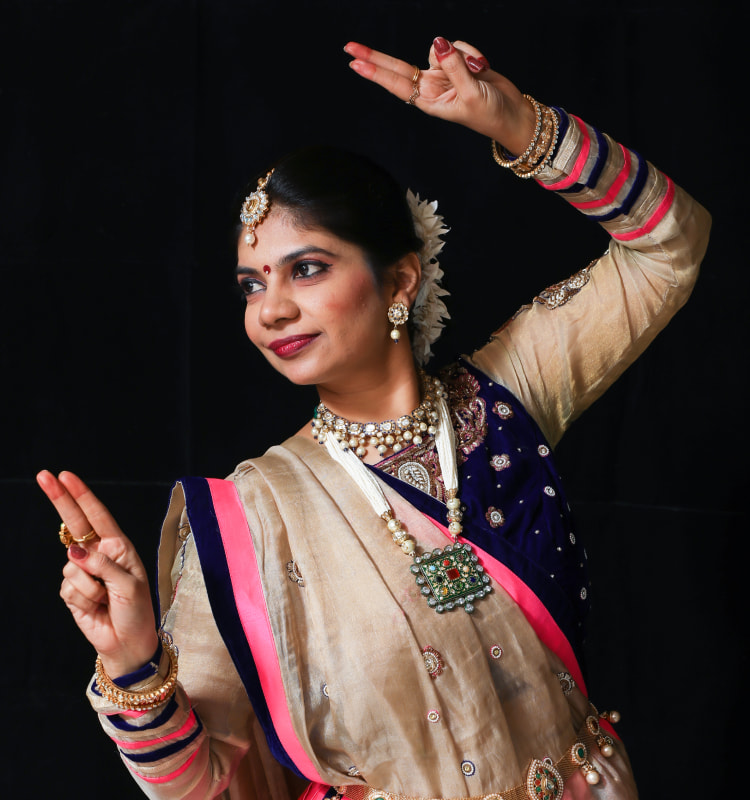 Bhavana Dand Natawari Dancer of Jankiprasad Kathak Gharana of Banaras